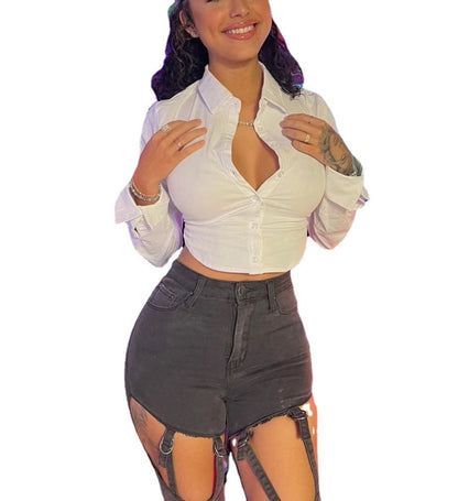 Juliet – Commuter Polo Collar Long Sleeve Shirt