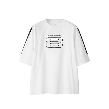 Jon – American Retro Loose Embroidery T-shirt