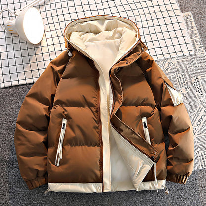 Steven – Thickened Hooded Men's Coat