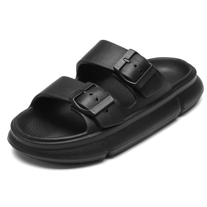 Max – Men's Fashion Solid Color Sandals with Thick Sole
