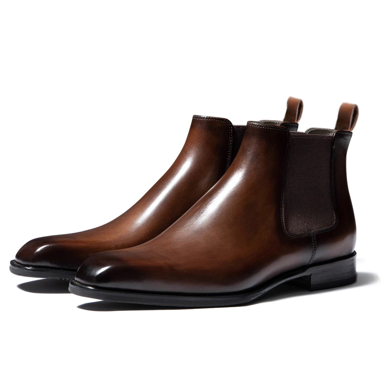 Elliott – Vintage Vegan Leather Chelsea Boots