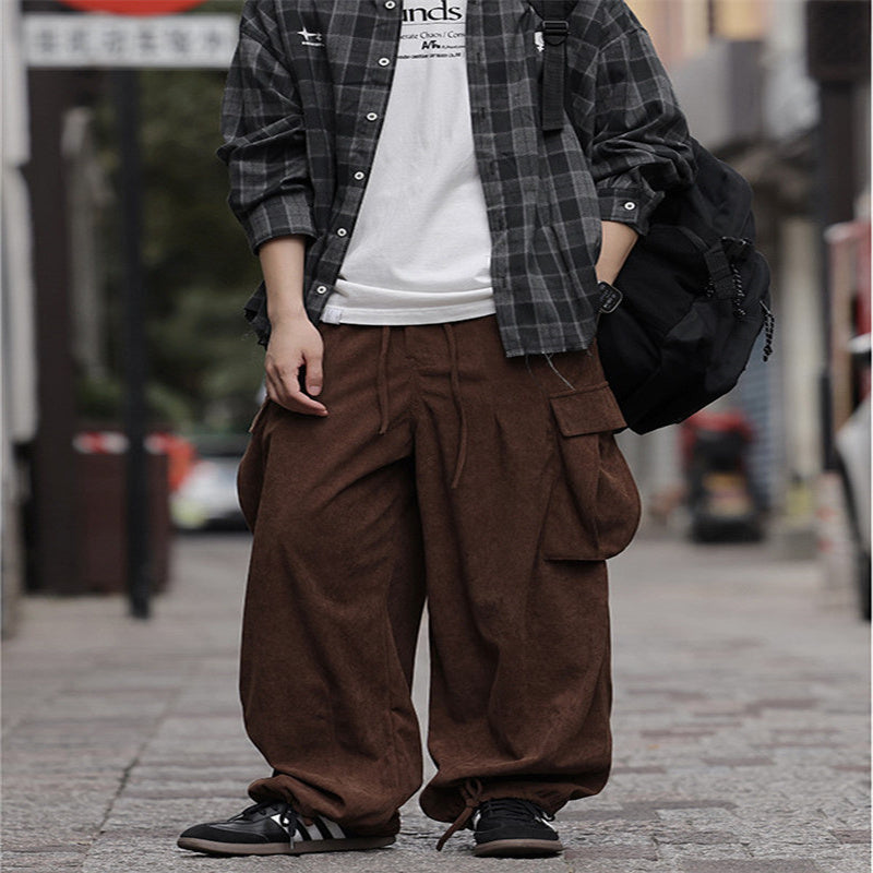 Warren – Men's Corduroy Casual Cargo Pants