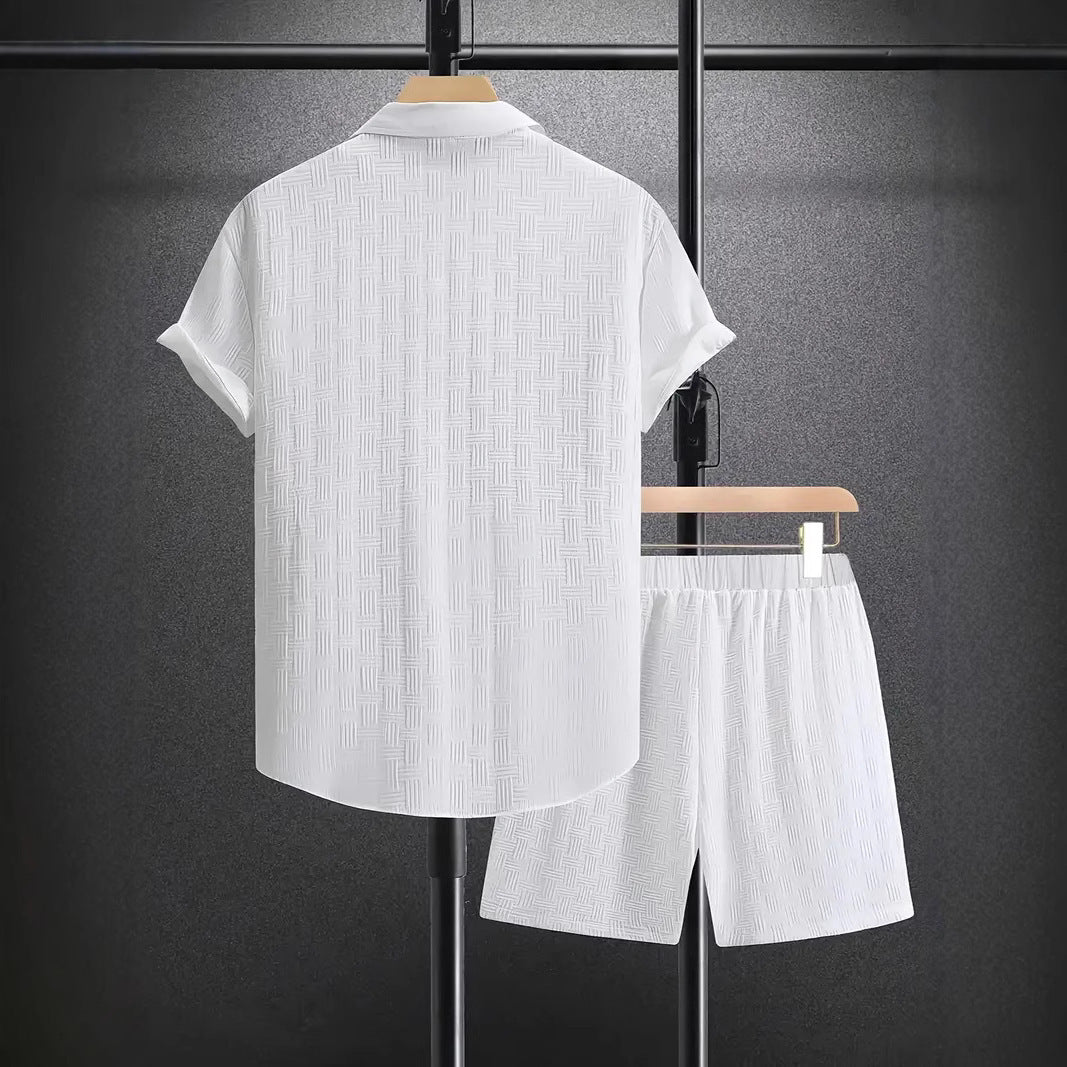 Dan – Summer Jacquard Casual Suit