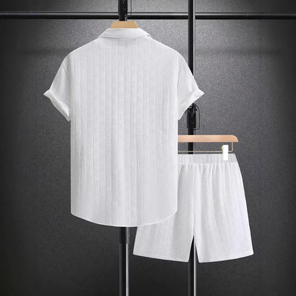 Dan – Summer Jacquard Casual Suit