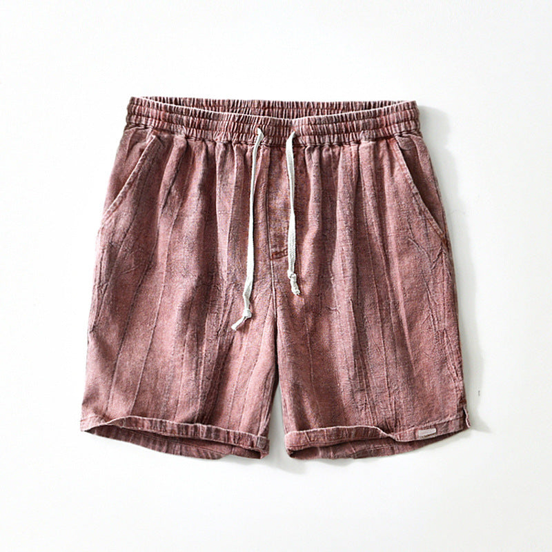 Eric – Retro Men's Casual Cropped Pants