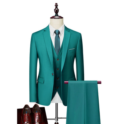 Phil – Men's Slim Suit with Retro Casual Style