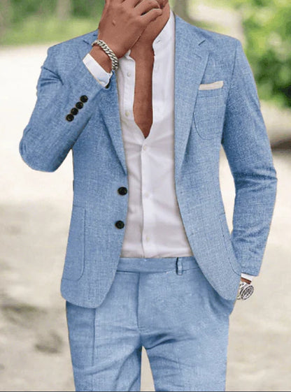 Shane – Large Pocket Suit Jacket with Two Buckles