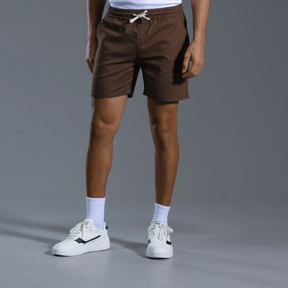 Tristan – Casual Vegan Linen-Blend Shorts