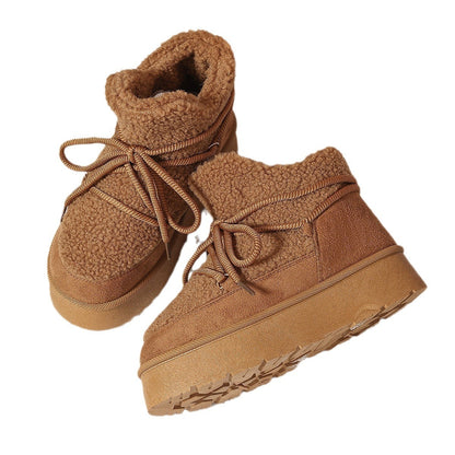 Kathleen – Women's Height Increasing Vegan Suede Boots