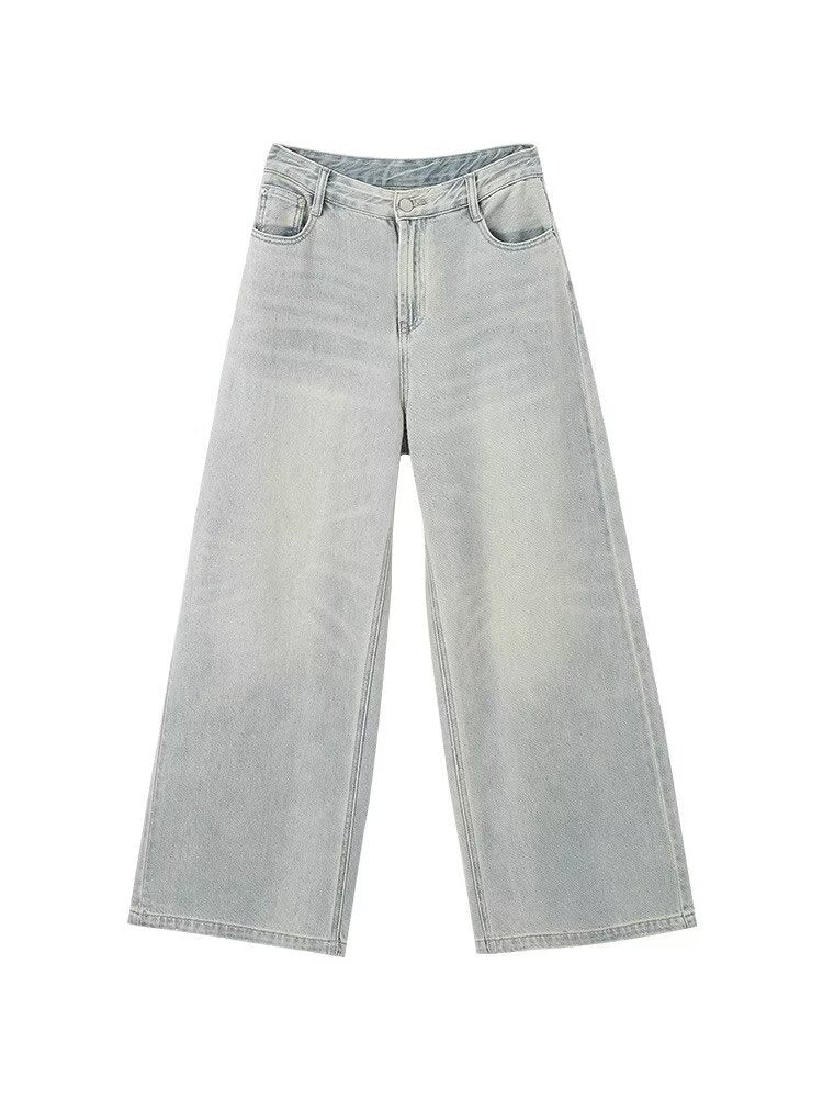 Leanne – Loose-fitting Wide Leg Jeans