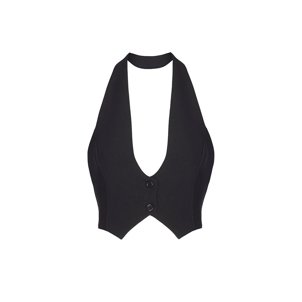Diana – Sexy Backless Halter Vest