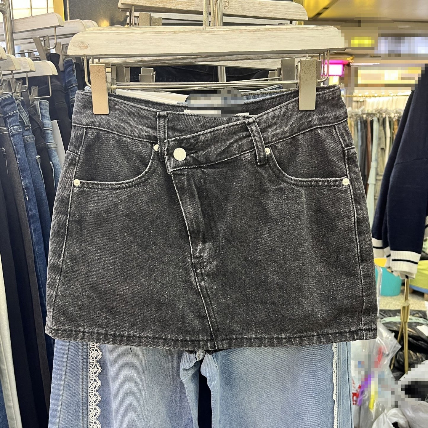 Nicole – Sweet and Spicy A-Line Denim Skirt