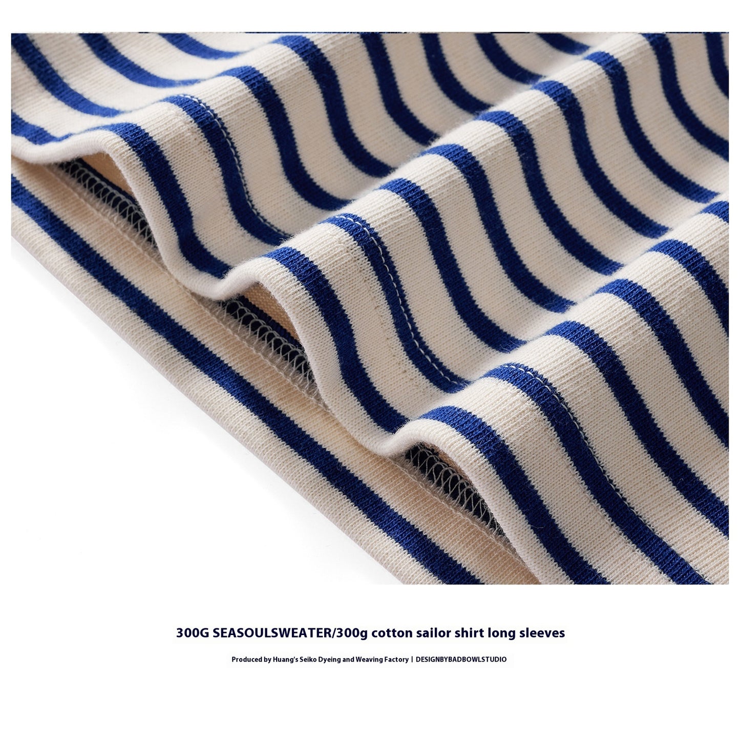 Allan – Classic Striped Cotton Long Sleeve T-Shirt