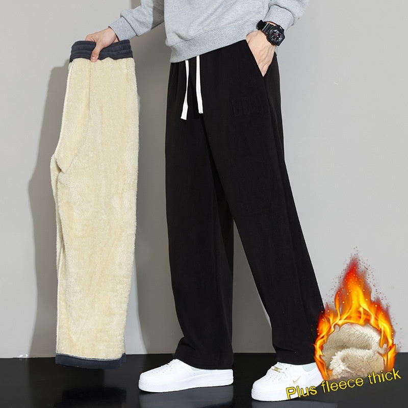 Samuel – Men's Winter Casual Cashmere Wide-leg Pants