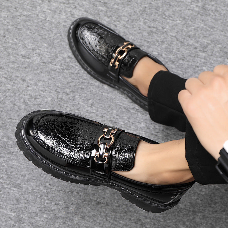 Tom – Glossy Casual Vegan Leather Shoes