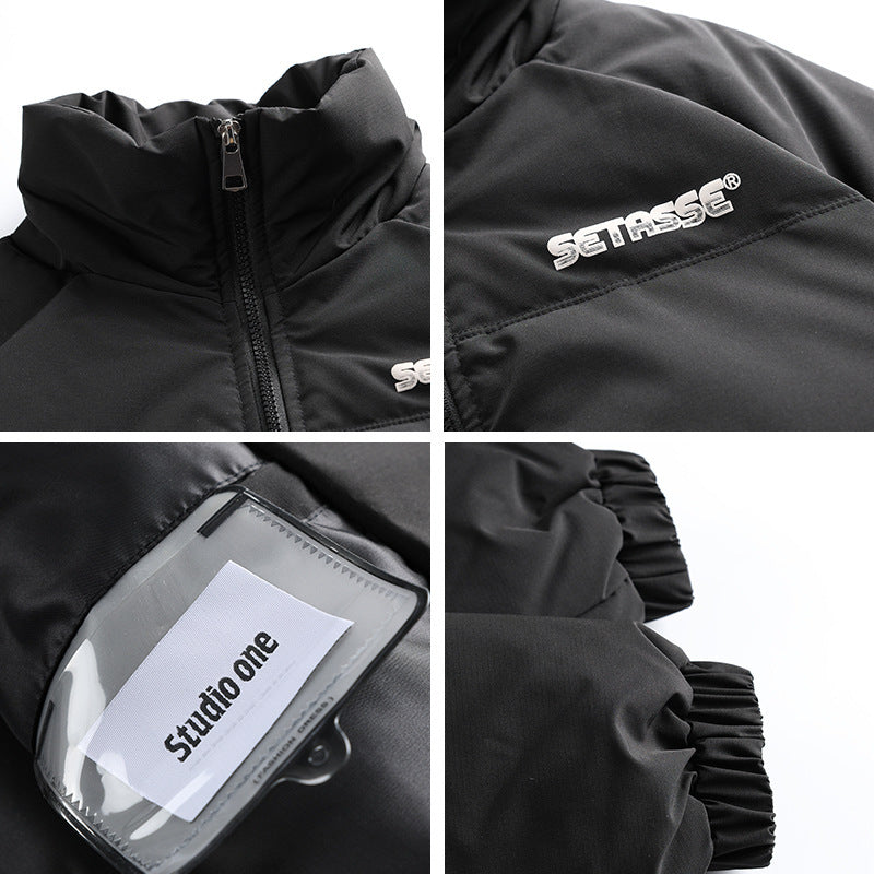 Max – Warm Vegan Coat with Zipper
