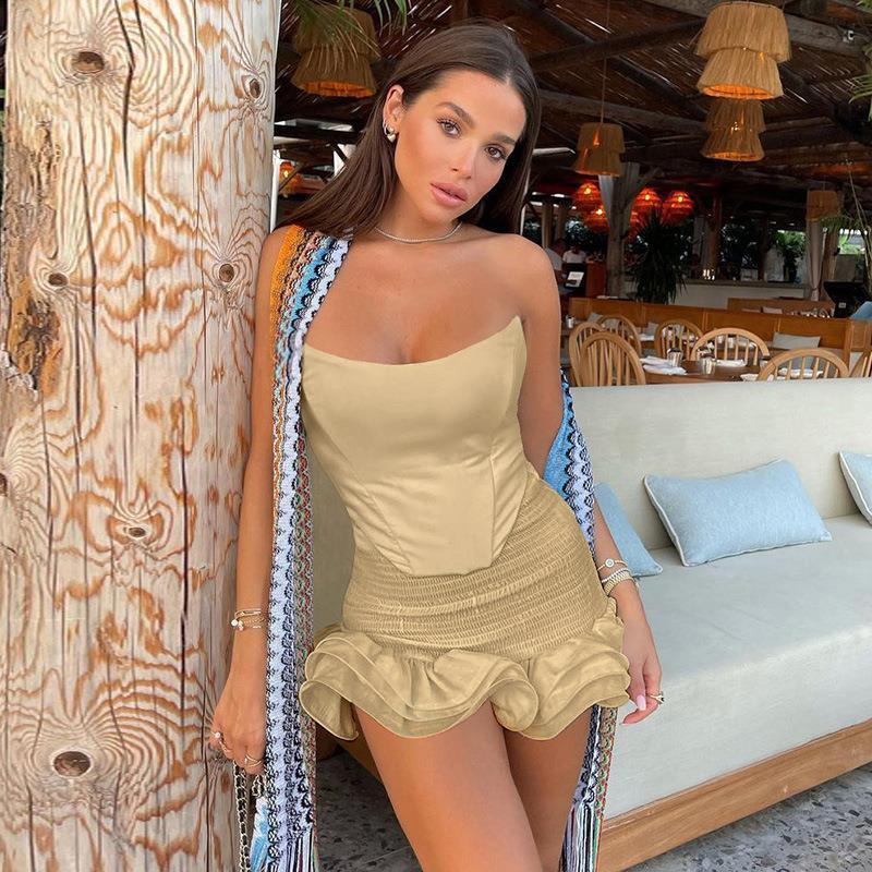 Hayley – Two-Piece Ruffle Skirt Set