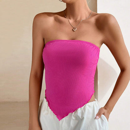Donna – Irregular Slim-Fit Bandeau Camisole Top
