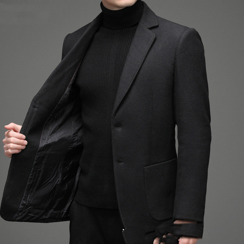 Eric – Casual Woolen Coat for Men