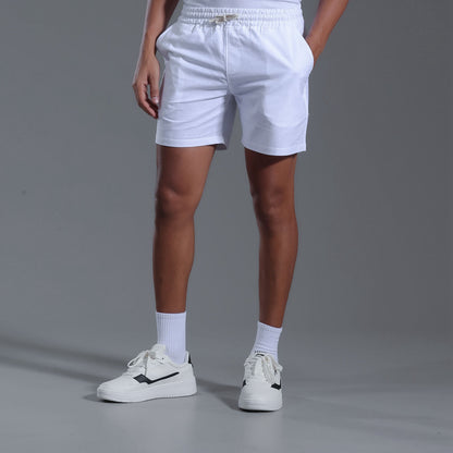 Tristan – Casual Vegan Linen-Blend Shorts