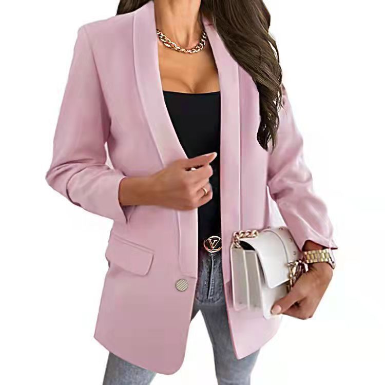 Nick – Solid Color Slim Fit Blazer