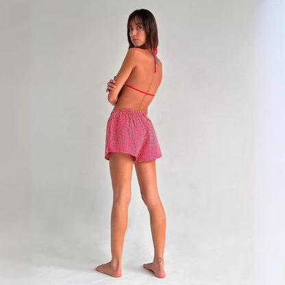 Denise – Casual Elastic Waist Shorts