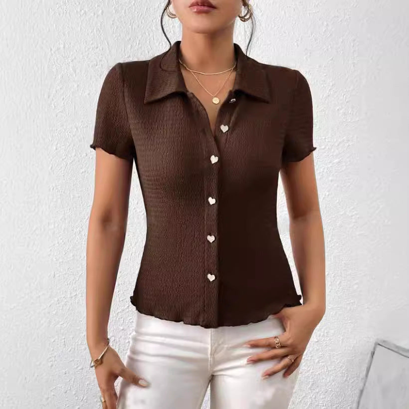 Tony – Simple Slim Polo Short Sleeve