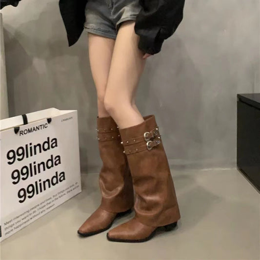 Harold – Retro Western Cowboy Boot