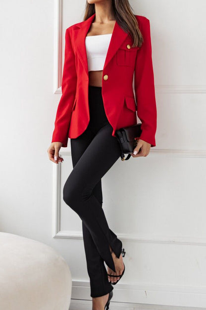 Georgina – Double Breasted Slim Fit Coat