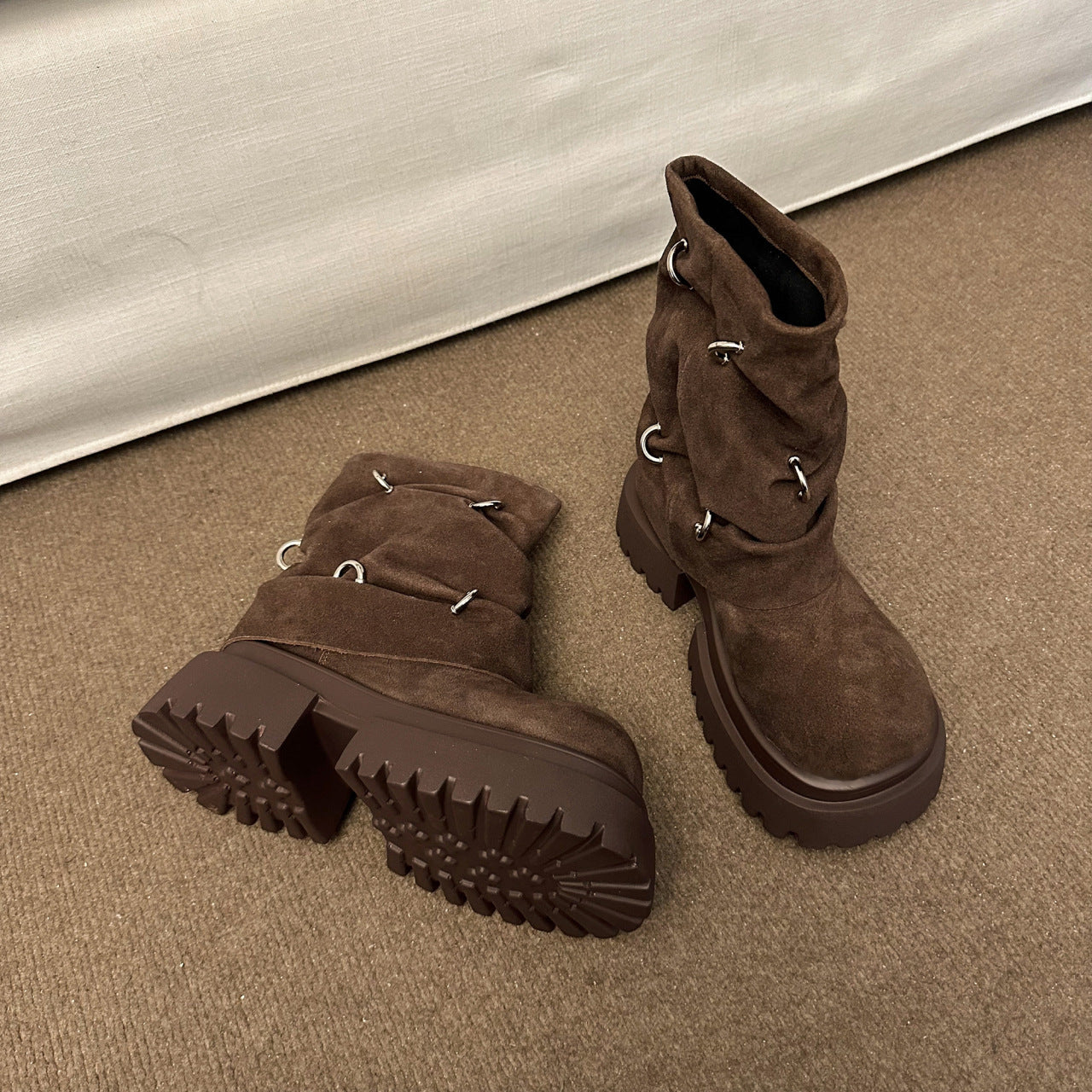 Hayley – Women's Platform Martin Boots