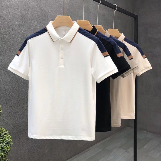 Daniel – Men's Colorblock Polo Shirt