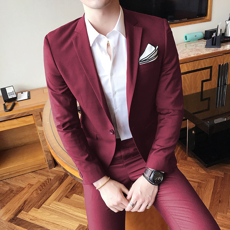 David – One-Button Two-Piece Suit