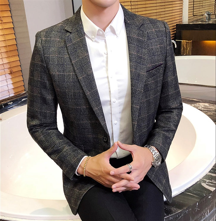 Wayne – Elegant Men's Single Suit