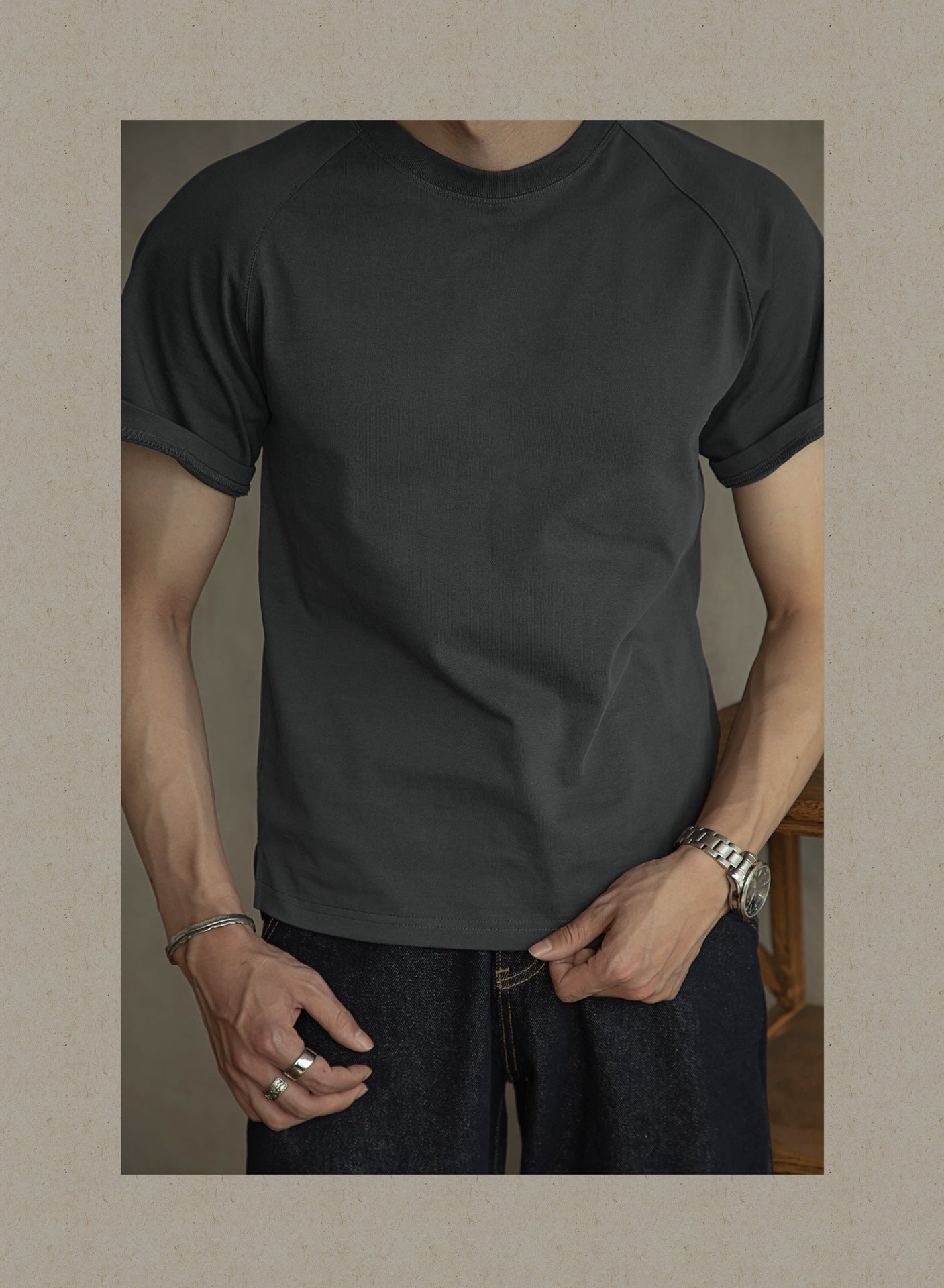 Barry – Heavy Cotton Slim Fit T-Shirt