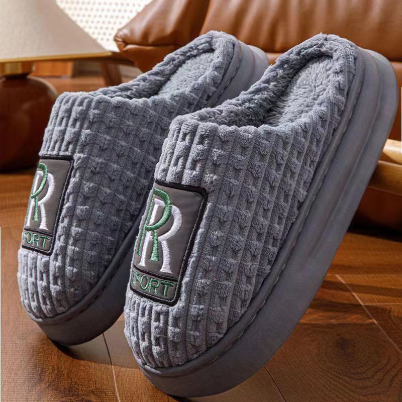 Amy – Plush Winter Slippers with Non-slip Sole