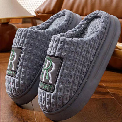 Amy – Plush Winter Slippers with Non-slip Sole