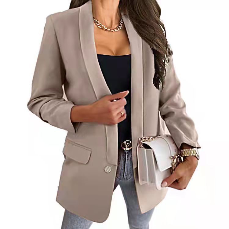 Nick – Solid Color Slim Fit Blazer