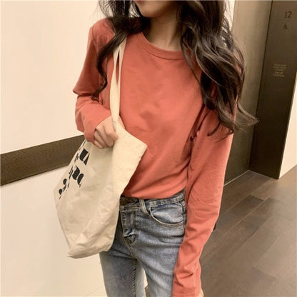 Carly – Long Sleeve Vegan Two-Piece Top