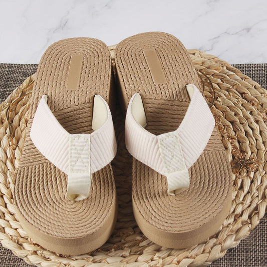 Elizabeth – Platform Vegan Summer Slippers