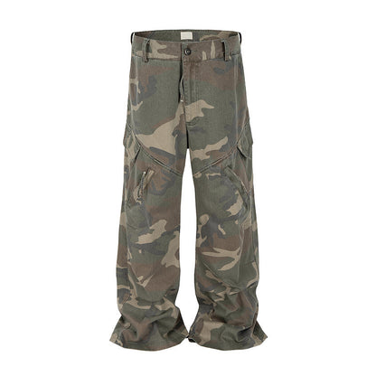 Winston – Wide Leg Camouflage Jeans