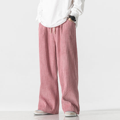 Jonathon – Retro Straight Corduroy Pants