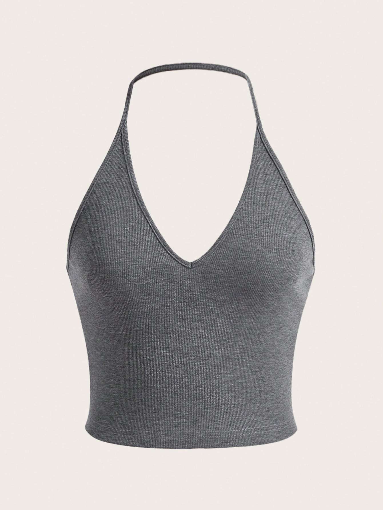 Deborah – Summer Crop Halter Top