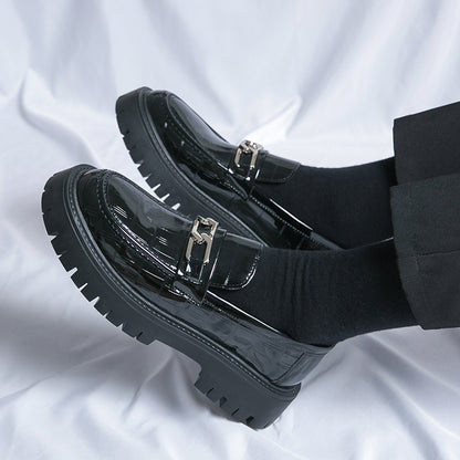 Norman – Men's British Style Platform Workwear Vegan Leather Shoes
