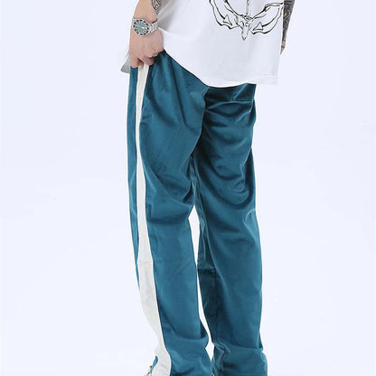 Gavin – Men's Retro Color Clash Pants