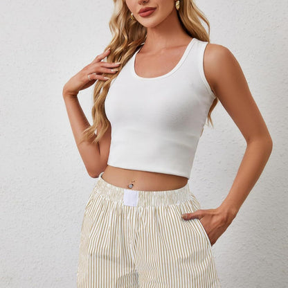 Harriet – Casual Striped Women's Shorts