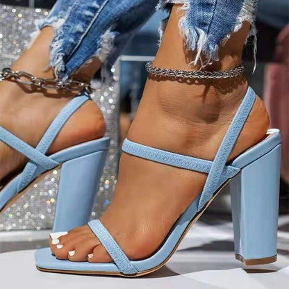 Fashion High Heels Sandals For Ladies Shoes