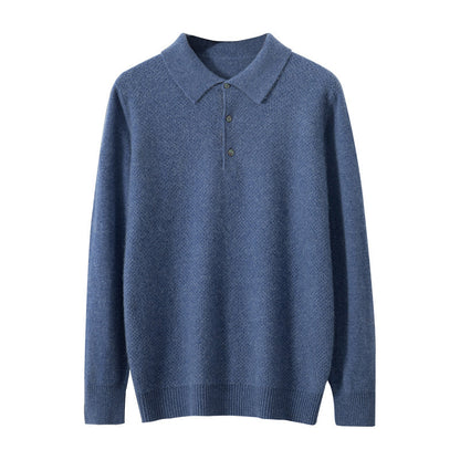 Keith – Men's Cashmere Knit Polo