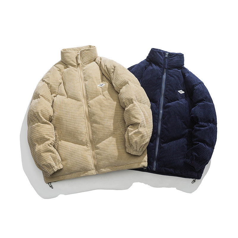 Ernest – Men's Stand-up Collar Cotton-Padded Coat