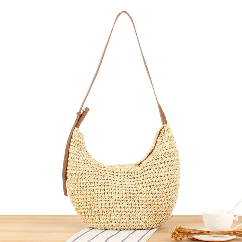 Anne – Simple Casual Hand-woven Tote Bag