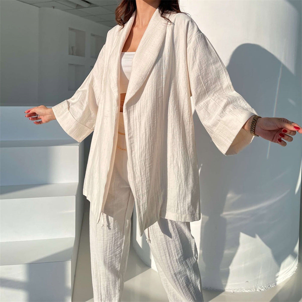 Abigail – Loose-Fitting Commuter Pantsuit